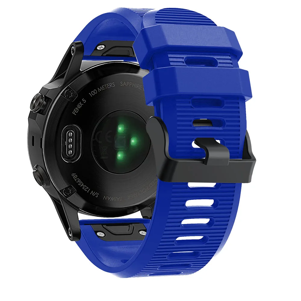 HeroIand 26 мм сменный силиконовый быстросъемный ремешок для часов Garmin Fenix 5X 6X 3 HR