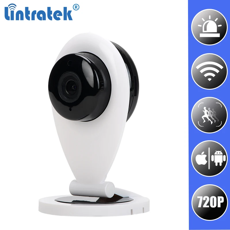 Умная Wi Fi мини камера видеонаблюдения HD 720P беспроводная домашняя P2P IP PTZ