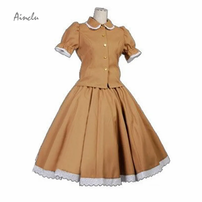 Ainclu лидер продаж костюм для косплея Axis Powers Hetalia Maid Chibi Romano Женский на Хэллоуин