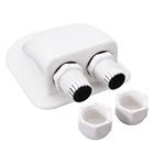 Съемный двойной кабельный вход, Кабельная коробка, солнечные панели, пластиковые водонепроницаемые УФ-разъемы Mayitr