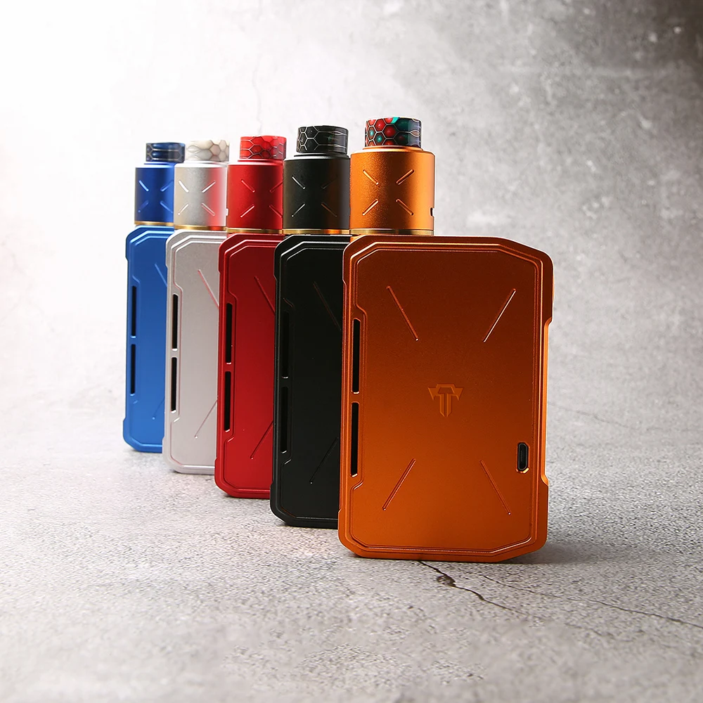 Tesla захватчик 4 VV комплект с захватчиком IV RDA двойной катушки RDA 5 уровней переменное напряжение Смола широкий диаметр капельного наконечника Vs захватчик 3