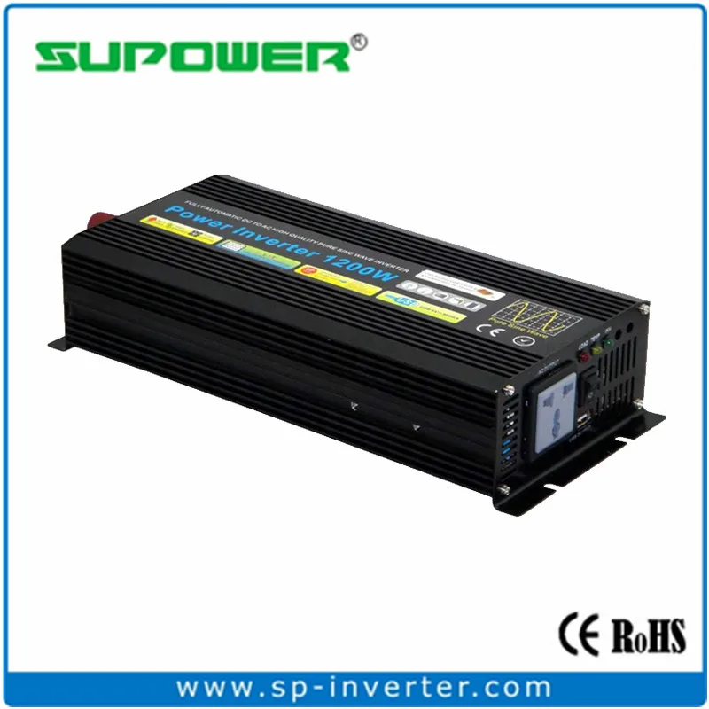 Бесплатная доставка Чистая синусоида решетки Солнечной системы инвертор 1200 Вт