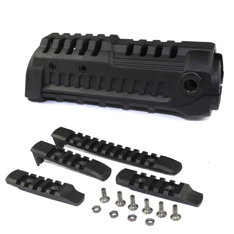 

Охотничьи принадлежности VULPO 2 шт./компл. M4S1 Handguard с дополнительной направляющей для страйкбола AEG M4/M16 Black
