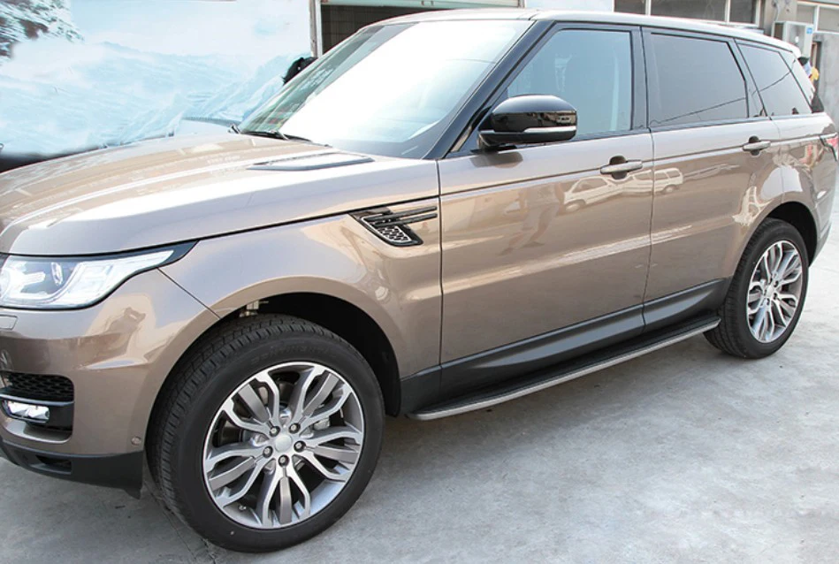 Для LAND ROVER Range Rover Sport 2014.2015.2016.2017 автомобильные беговые доски боковые ступенчатые