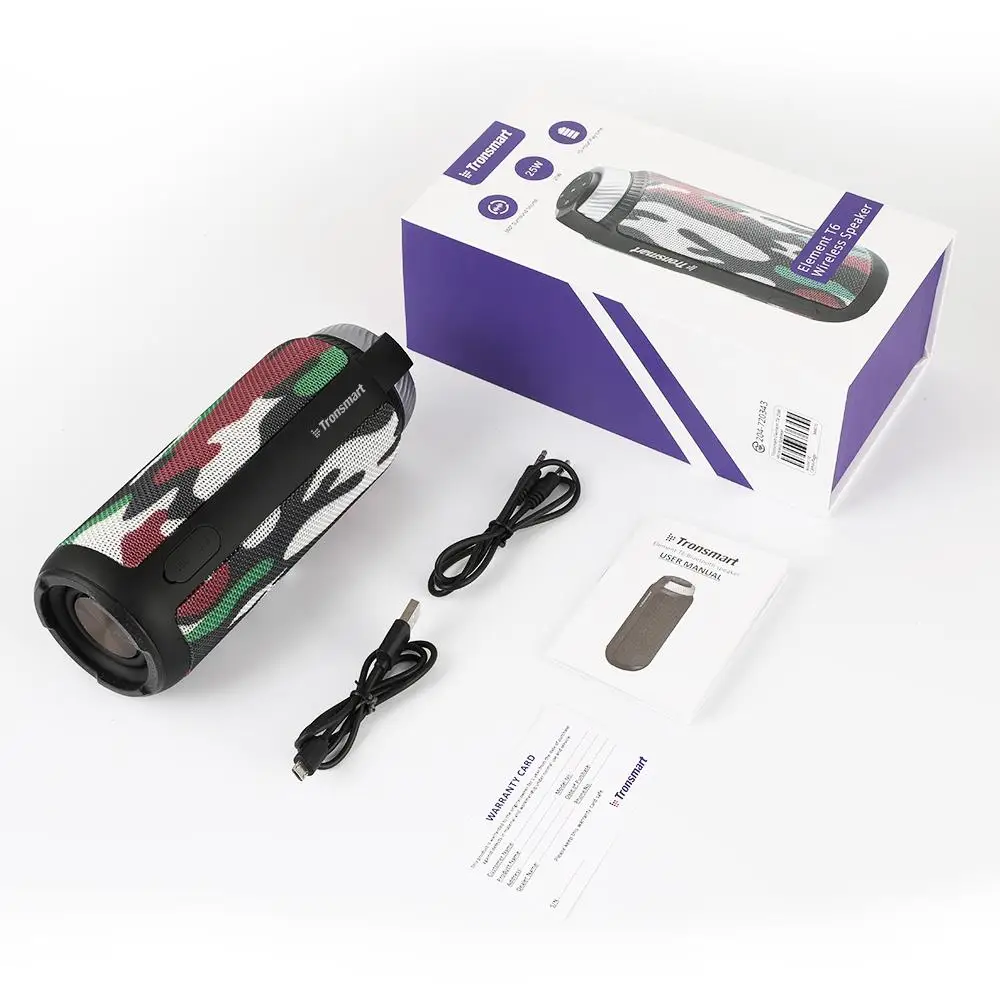 Tronsmart элемент T6 Bluetooth динамик 360 стерео звук 25 Вт Саундбар 4 1 портативный для Iphone