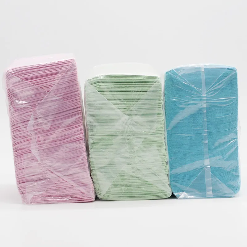 125 Pcs/Bag Oral Hygiene Disposable Neckerchief Medical Paper Bib Water-resistant For Dental Clinic Supplies |