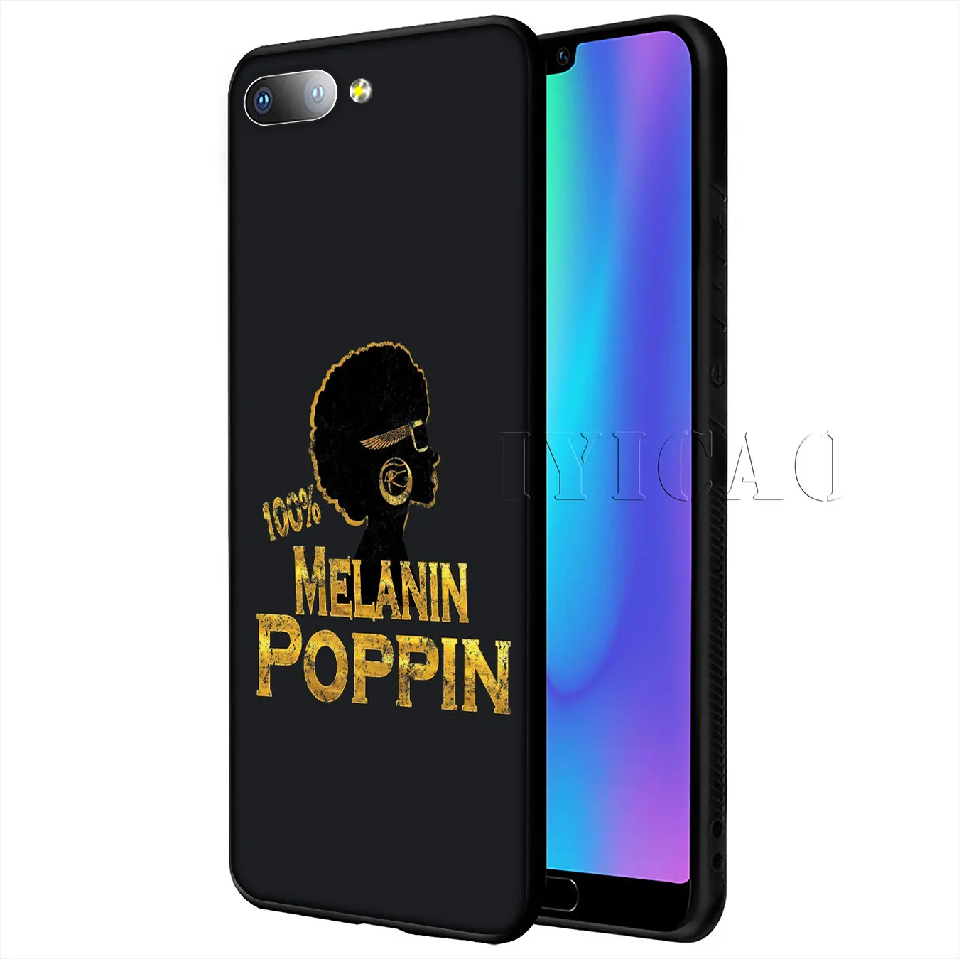 Мягкий силиконовый чехол IYICAO 2bunz Melanin Poppin Aba для huawei Y9 Y7 Y6 Prime 2019 Honor 20 8C 8X8 9 9X10 Lite 7C 7X 7A