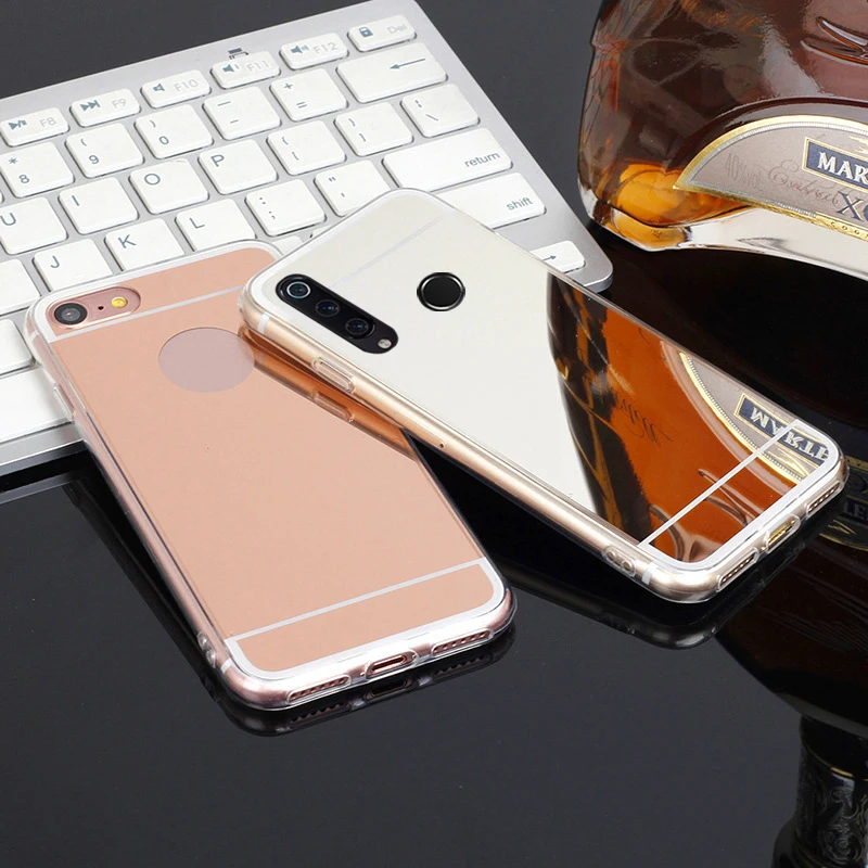 Модные Роскошные зеркальные чехлы для huawei P30 P20 mate 20 Pro Lite Nova 3 чехол Honor 7C 7A 8C 8X 8A Play 10