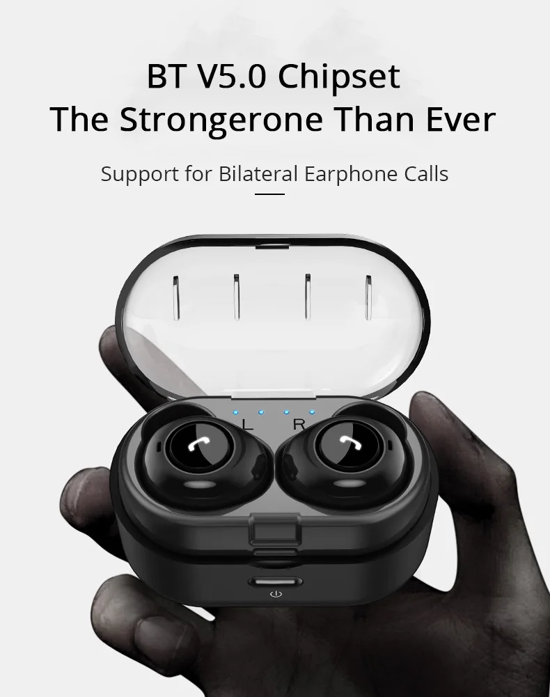 Новые TWS беспроводные наушники Bluetooth 5,0 наушники спортивные 3D стерео гарнитуры наушники с микрофоном Автоматическое Сопряжение для Andorid xiaomi