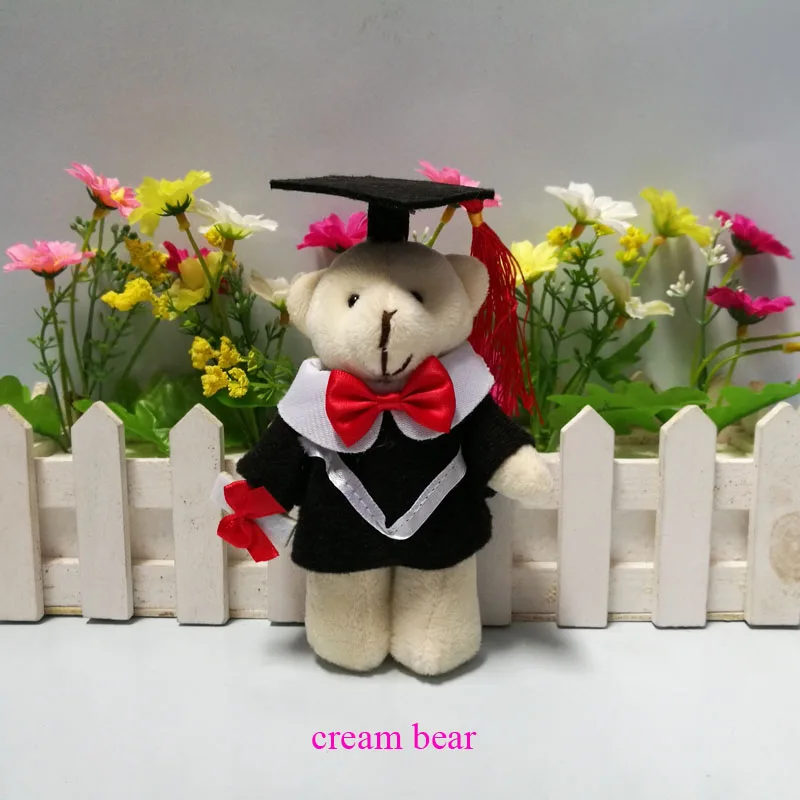 20 шт./партия, фаршированные окончания Объединенная Teddy Bear подвеской, Плюшевые окончания Совместной Teddy Bear, выпускной медведь, 4 вида цветов Выбирая