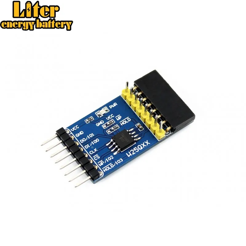 W25QXX плата DataFlash серийный модуль Поддержка стандарта/Dual/Quad SPI и QPI с W25Q128FV бортовой |