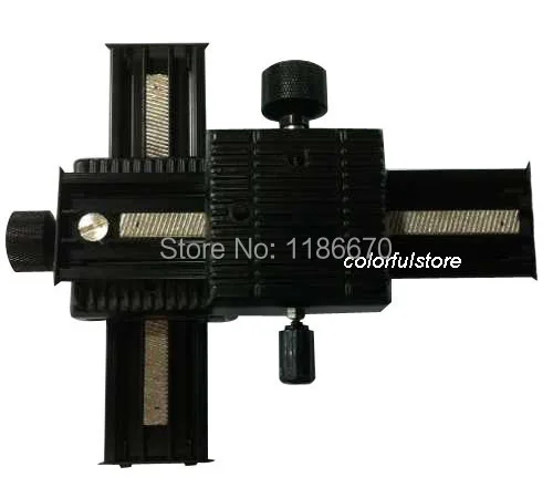 Бесплатная доставка 4 полосная металлическая макро фокусировочная рельса