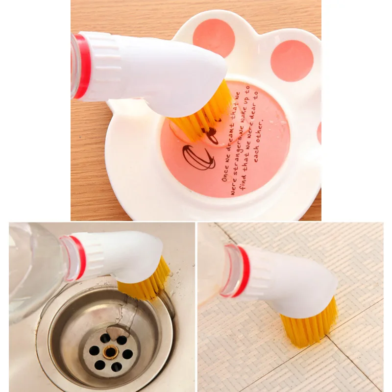 Щетка для мытья домашних предметов кухонный инструмент с распылителем воды