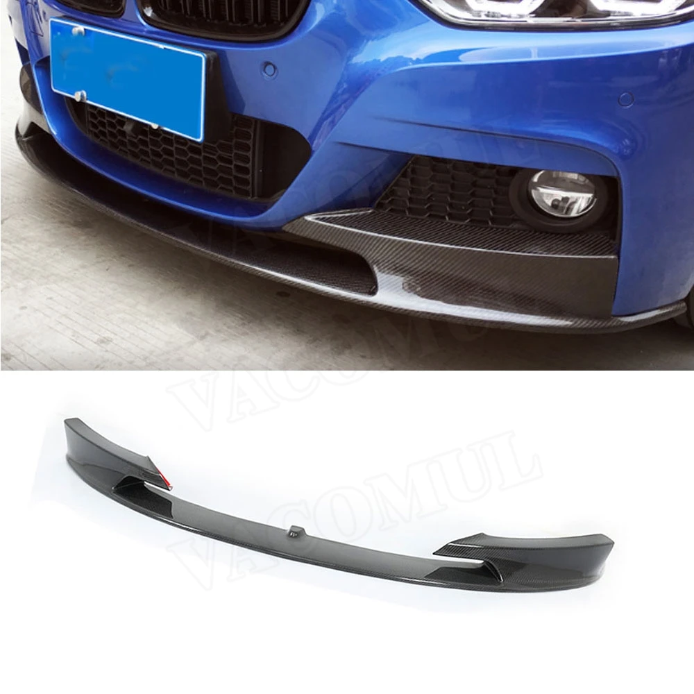 Передний спойлер из углеродного волокна для BMW 3 серии F30 F35 M Sport 320i 325i 328i 330i 335i 2012 2018