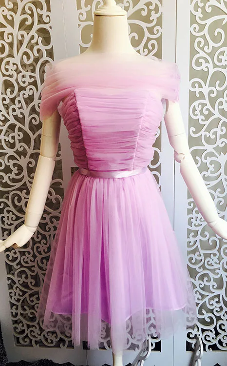 Короткое платье подружки невесты с синими фиолетовыми сестрами недорогие платья