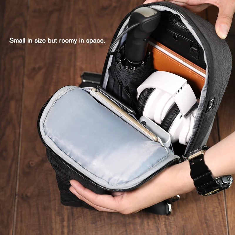 Сумка Tigernu слинг Мужчины Брызгозащитная сумка Messenger Crossbody Подходит для 9 7 дюймов