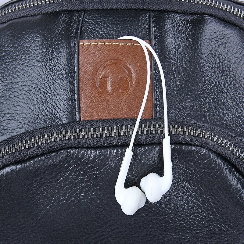 

Nesitu High Quality New Black Real Skin Genuine Leather Women Backpacks for Girl Female Ladies M2010