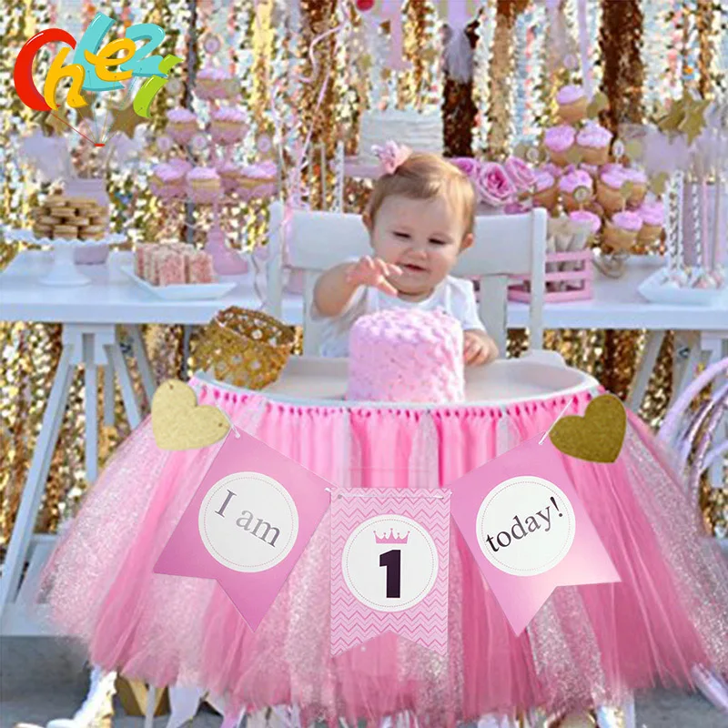 1 комплект Детская Пижама year old флажок на день рождения с надписью I am сегодня