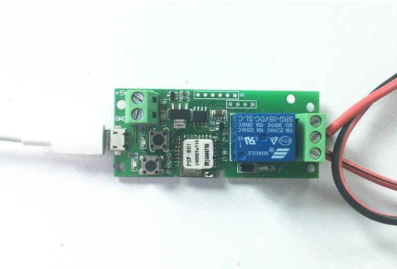 2 шт. dc 5 В sonoff wifi переключатель модуль самоблокирующийся беспроводной релейный