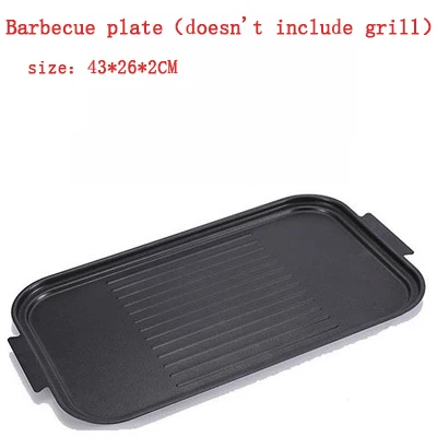 Barbecue plate 110 В многофункциональные электрические грили для барбекю, оборудование для барбекю, гриль Parrilla - Цвет: Barbecue plate
