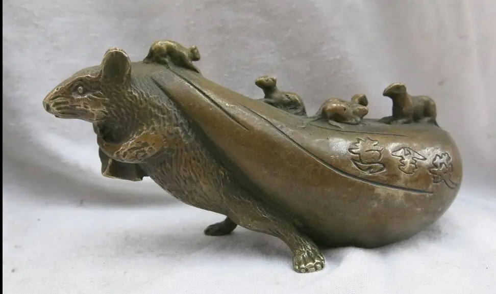 Китайская латунная медная статуя фэн-шуй | Дом и сад