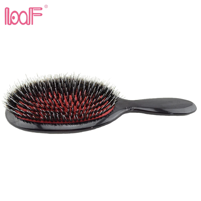 LOOF 1 шт. овальная Подушка нейлоновая натуральная кабана волосы щетины удлинитель