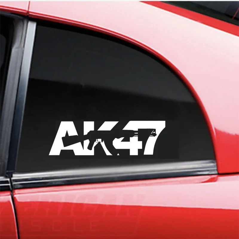 Автостайлинг AK 47 пистолет автомобильные наклейки автоаксессуары для Jeep Renegade