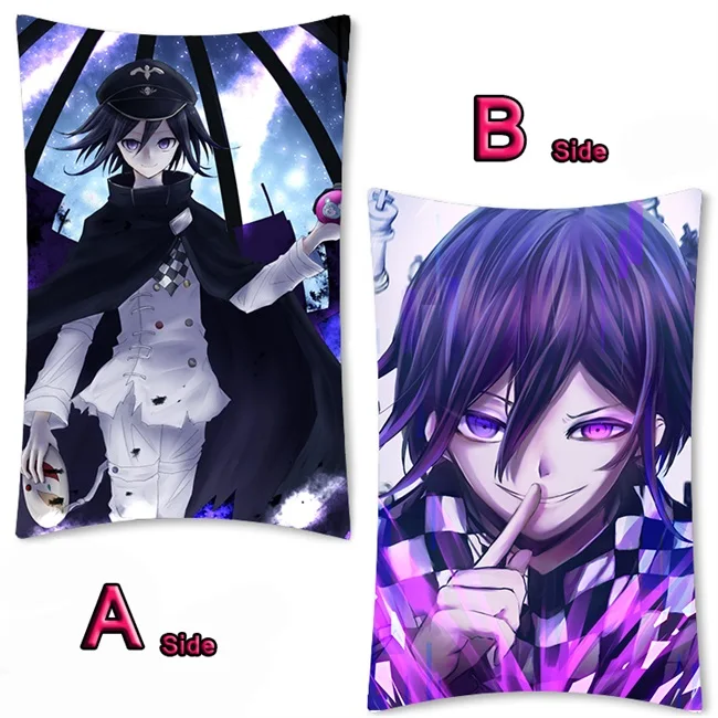09 Аниме Danganronpa V3 Akamatsu kaede ouma kokichi Dakimakura обнимающий тело Чехол для подушки Otaku наволочка подарки 35x55 см - Цвет: 09