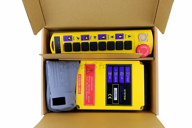 1PCS Remote 500m nine button crane industrial wireless remote control can be customized receiver Industrial Control | Строительство и