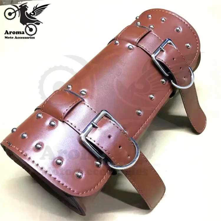 Коричневый в стиле Ретро круиз скутер багажные сумки универсальные детали