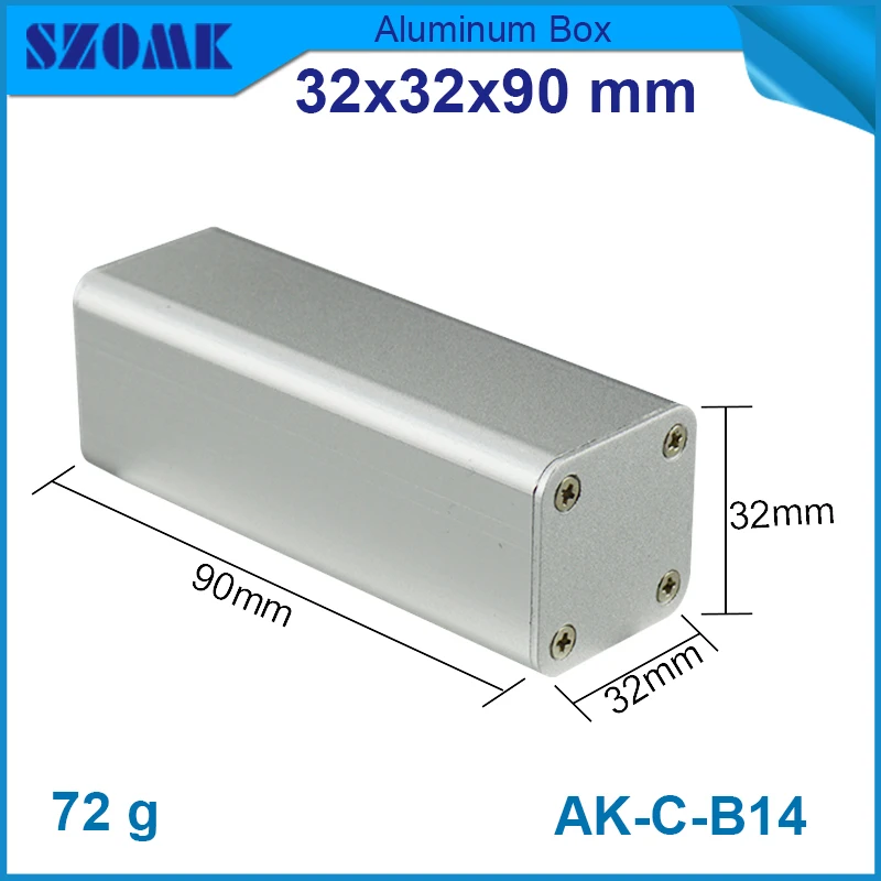 Алюминиевая распределительная коробка SZOMK diy для смарт ТВ 5 шт./лот 32x32x90 мм
