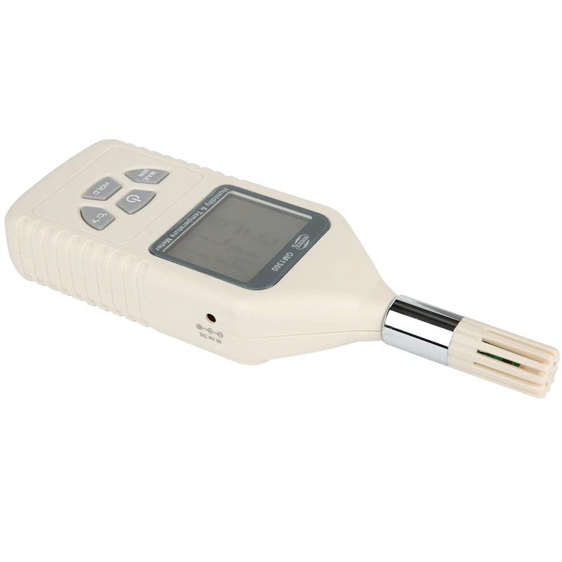 Industrial Digital Thermometer Hygrometer Handheld LCD C/F Thermo-hygrometer Factory Air Condition Temperature Humidity Meter |