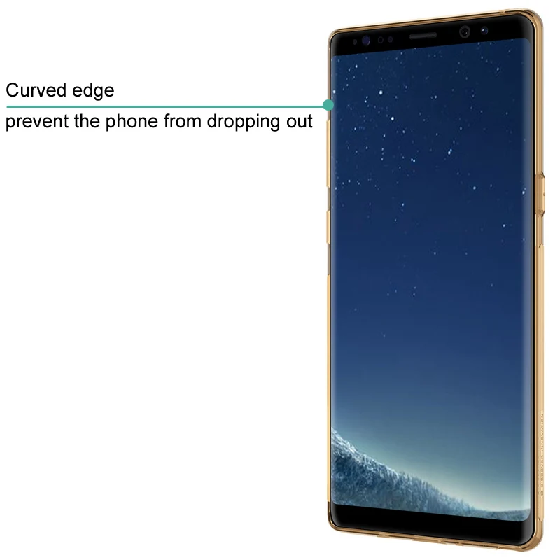 Nillkin Nature Clear Soft TPU Case Cover For Samsung Galaxy Note 9 8 Transparent Silicone Protective |
