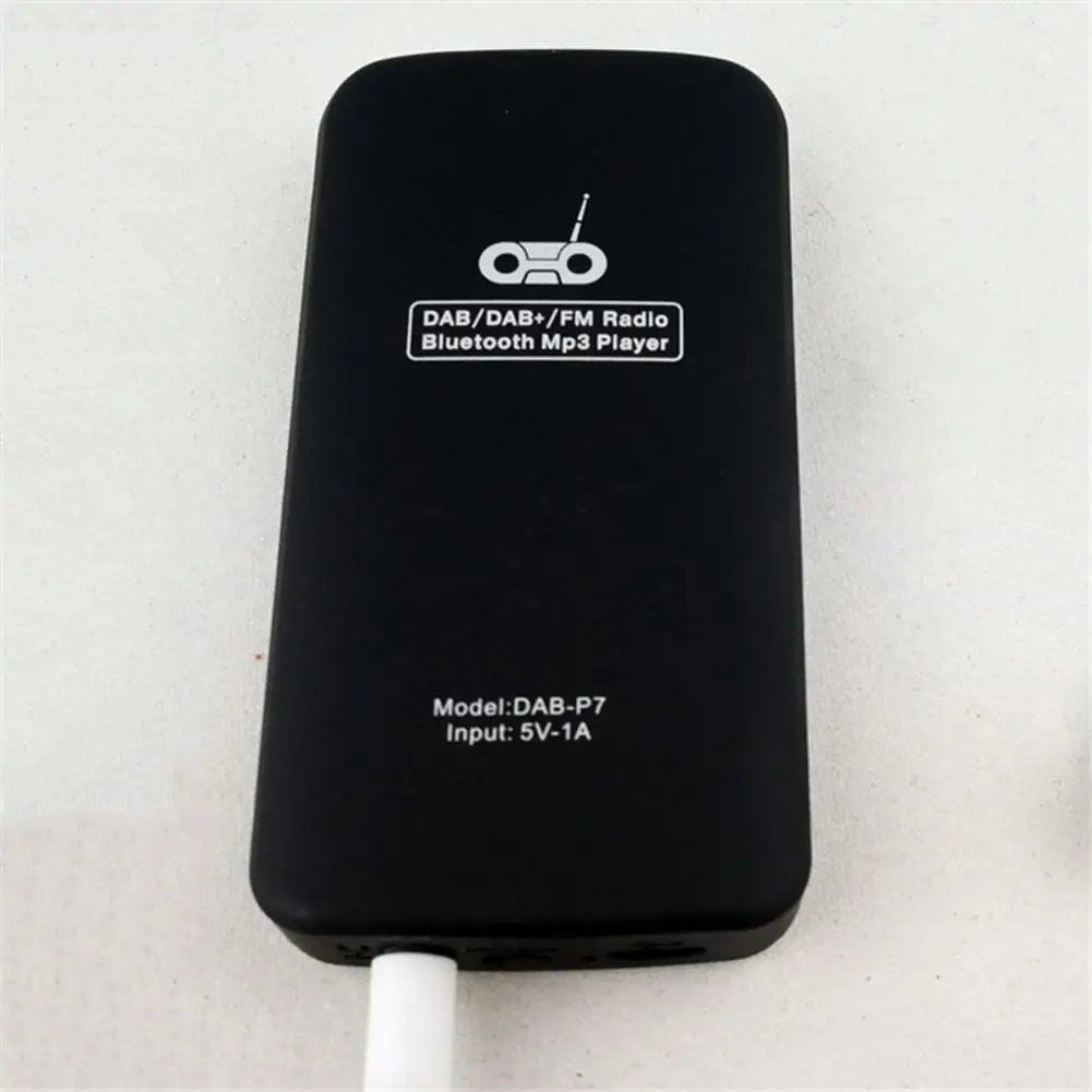 Карманный DAB портативное цифровое радио с Bluetooth MP3 плеер для пеших прогулок бега