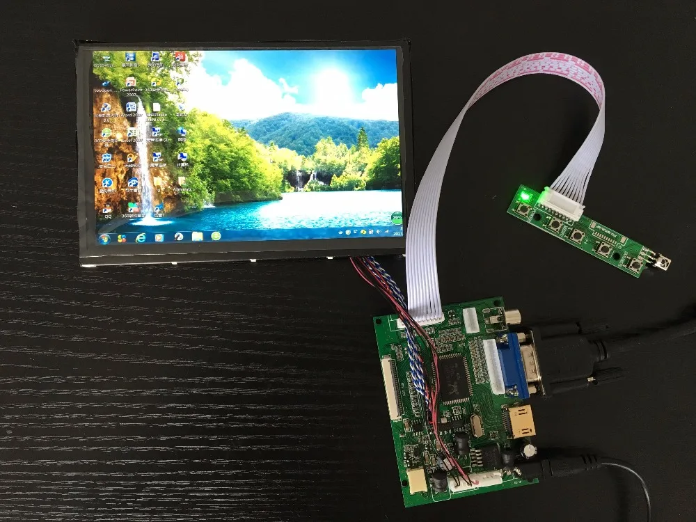 100% тестирование для Raspberry Pi 1280*800 N070ICG-LD1 IPS ЖК-дисплей 7 дюймов Экран Дисплей пульт