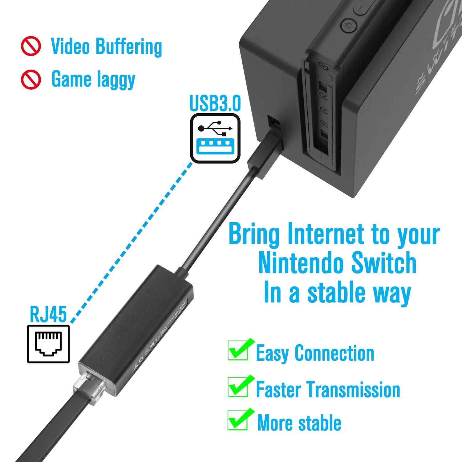 USB 3 0 к RJ45 Ethernet адаптер 10/100/1000 Мбит/с гигабитный LAN для Nintendo переключатель MacBook