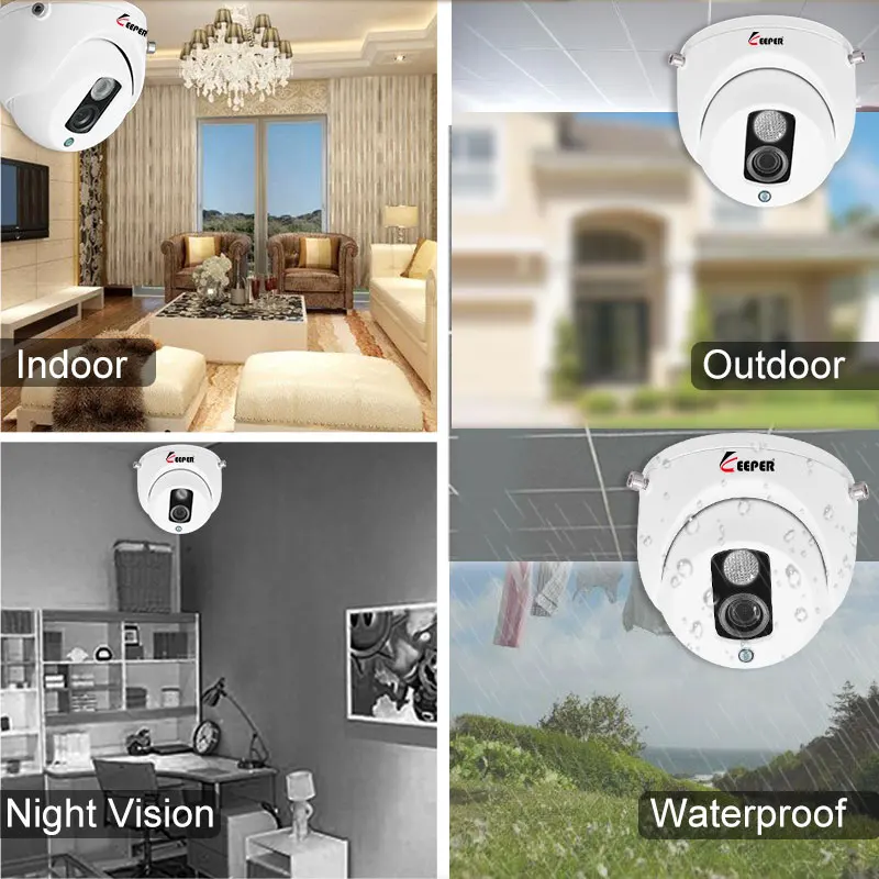 Хранитель HD CCTV 960P AHD камера для внутренней двери домашняя безопасности с 1 шт
