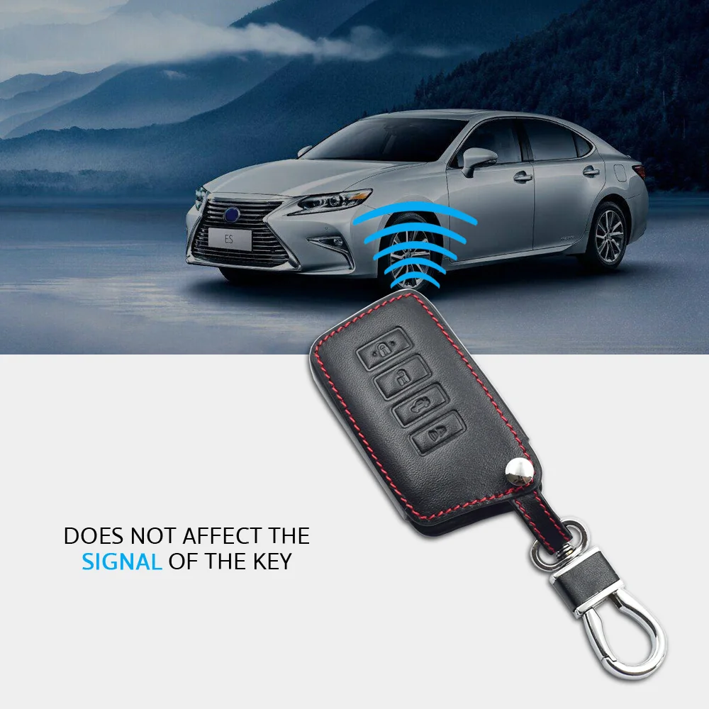 Кожаный чехол для автомобильных ключей, чехол для Lexus ES350 ES300h GS350 IS200T IS350 LX570 NX200 NX300 NX300h RC200t RX350 RX450h дистанционного Fob чехол сумка