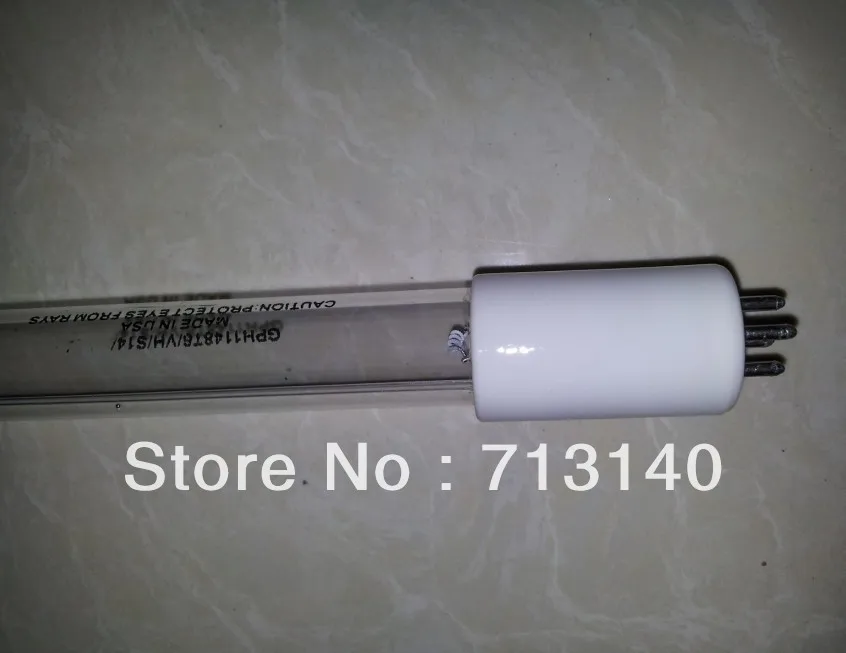 

GPH1148T6/VH/S14 OZONE UV LAMP 4 PIN SINGLE ENDED 55w UV bulb