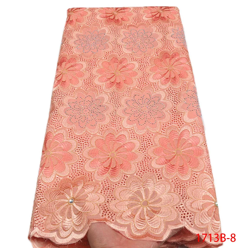 Nigerian Lace Fabric 2018 High Quality Applique Swiss Voile In Switzerland White African Dresses L1713B-2 | Дом и сад