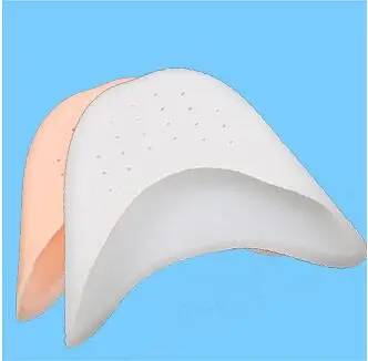 Новые 12 штук (6 пар) /Лот профессиональных силиконовых гелевых накладок на носочек для балетных туфель.