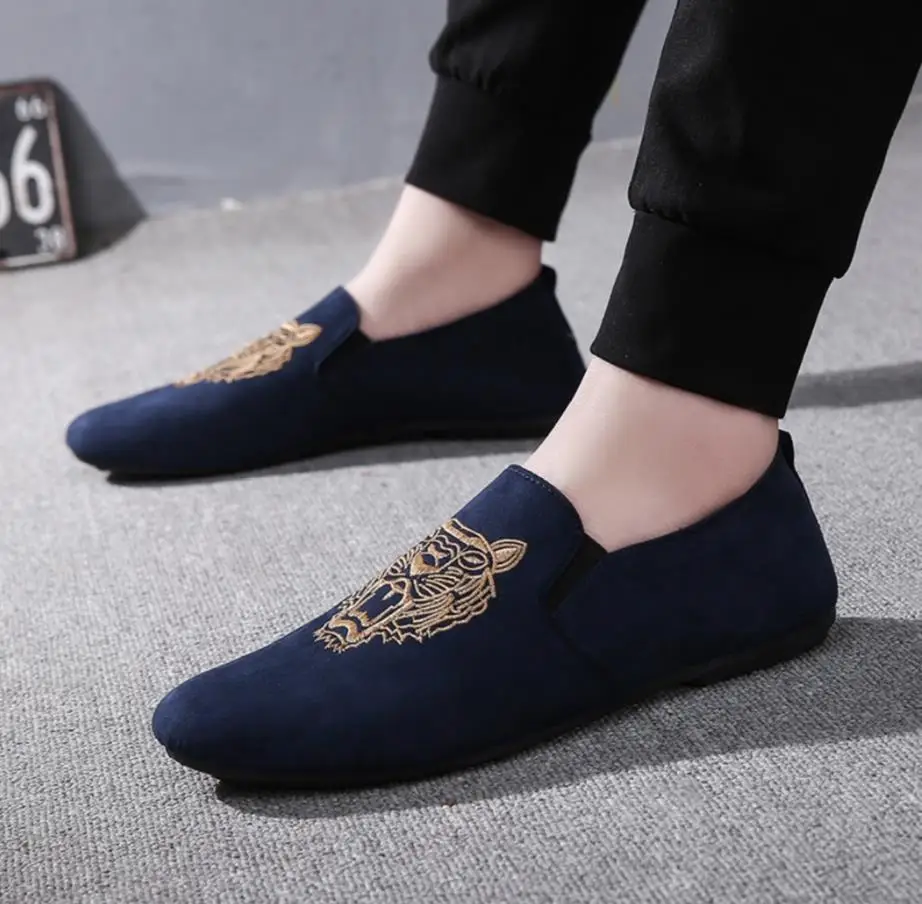 Мужская повседневная обувь черного цвета 2019 Супермодная в стиле social spirit мужская