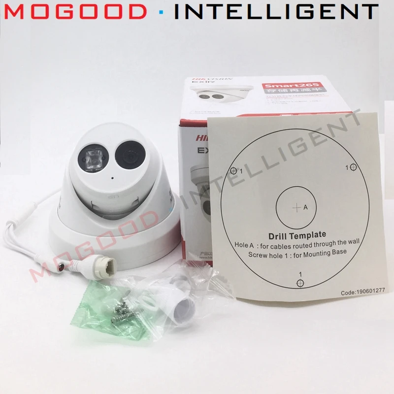 HIKVISION Многоязычная версия DS-2CD3346WD-I Замена DS-2CD3345-I H.265 4MP PoE IP Видеокамера купольного типа IR 30M Наружная Водонепроницаемая