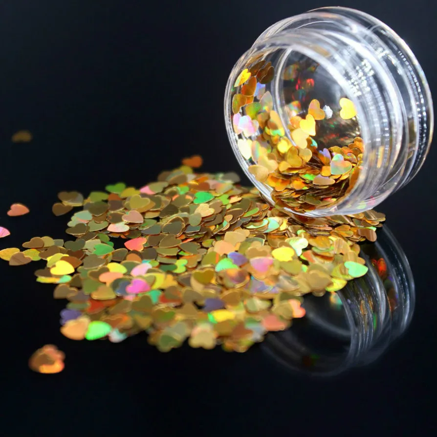 1 коробка блестящий золотой акриловый порошок Кристальный полимер для дизайна