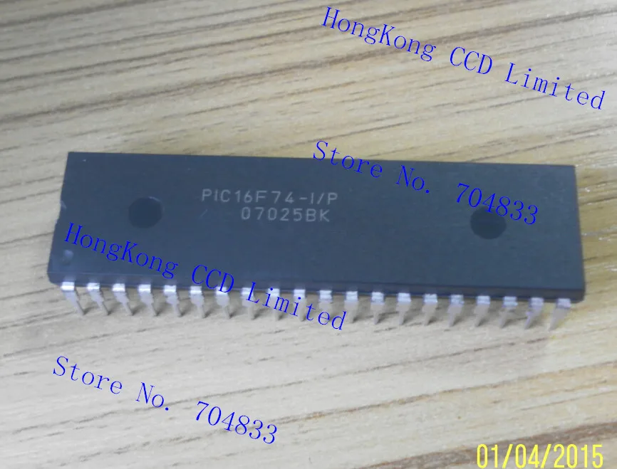 

PIC16F74-I/P DIP40 PIC16F74 I/P