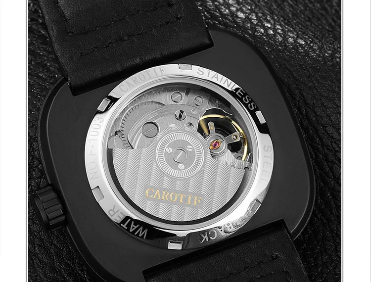 CAROTIF мужские часы автоматические механические для мужчин часы Montre Homme лучший бренд класса люкс Tourbillon наручные часы erkek коль saati
