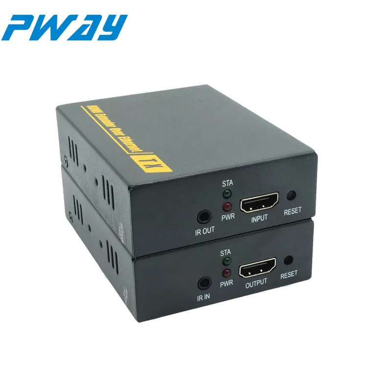 HDMI удлинитель IP с поддержкой 120 м от 1 до многих возможностей и дистанционным ИК