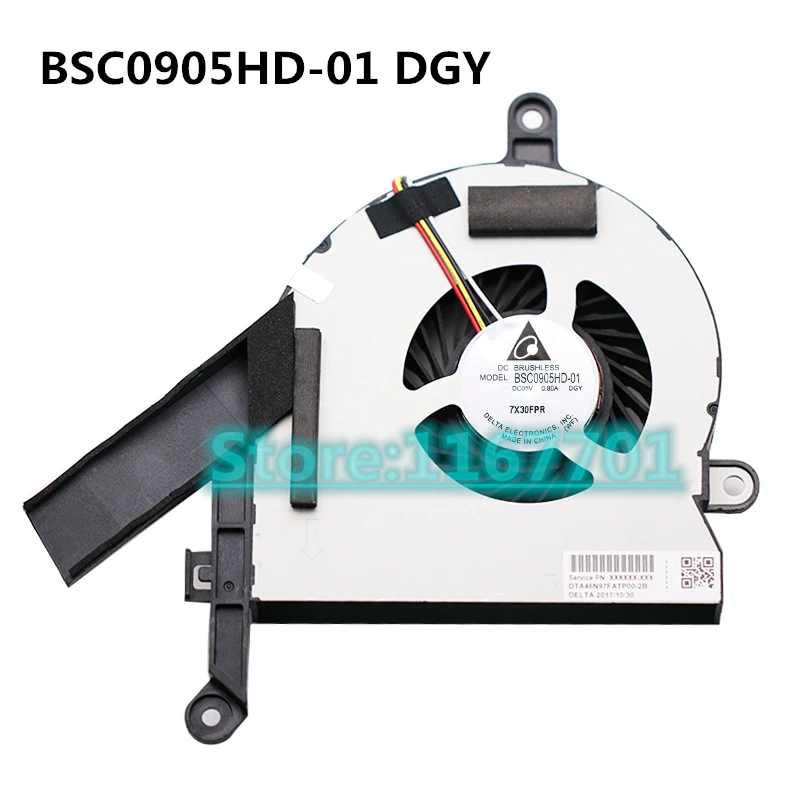 

100% Original Laptop/Notebook CPU cooling Fan for HP N97 Delta BSC0905HD-01-DGY 46N97FATP00 DC5V 0.80A 4pin