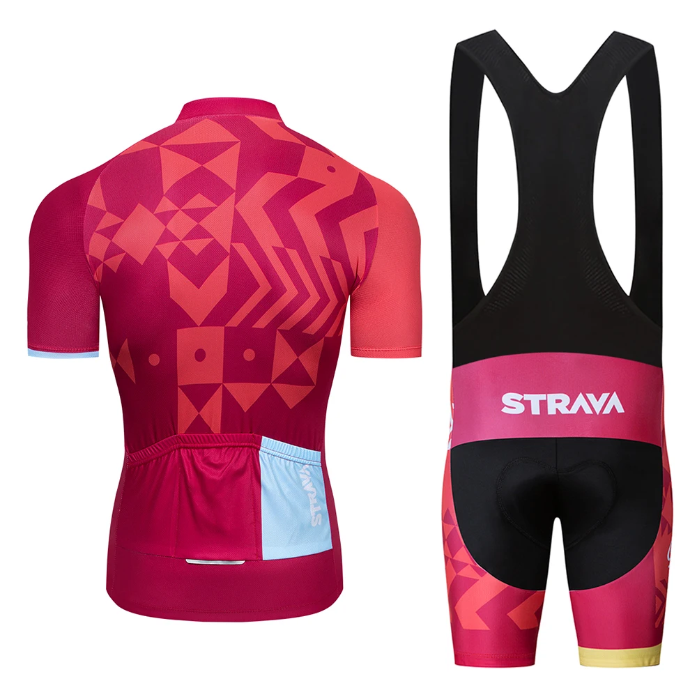 strava велосипедная одежда Джерси велосипедная быстросохнущая велосипедная одежда мужские летние футболки для велосипедной команды 16D велосипедные шорты набор
