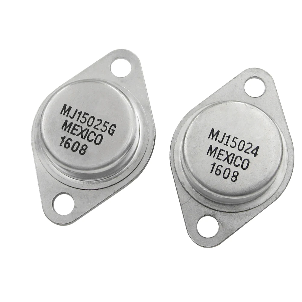 10 шт./лот транзистор с золотым уплотнением MJ15024 MJ15025 MJ15024G MJ15025G TO 3 оригинальный